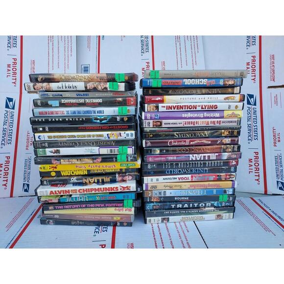 Lot Of 40 Variety Used Movie DVDs Estate Sale Comedy Action Thrillers ~ T6#107